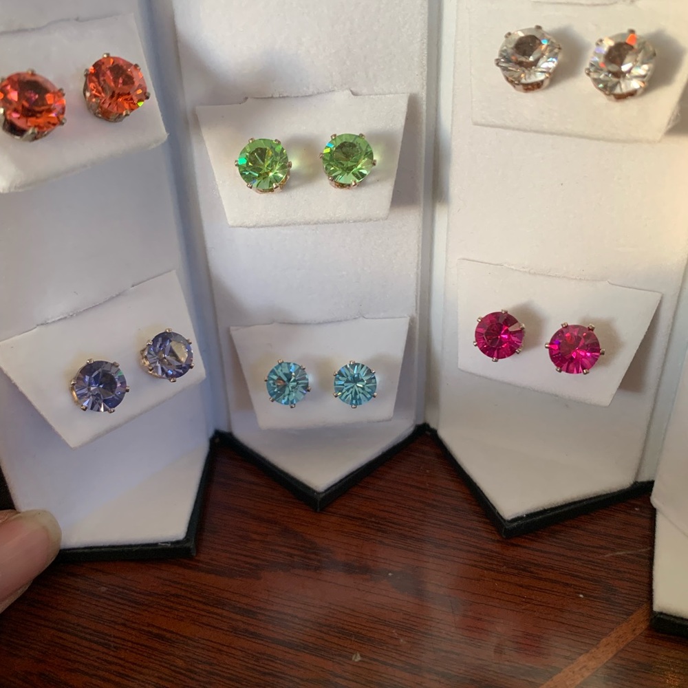 Swarovski Crystal Earring Set - Picture 12 of 12